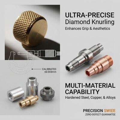 CNC Turned Aluminum 6082-T6 Marine Cleat Stud 12mm Diameter Anodized Salt Spray Tested