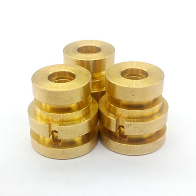 Lead Free Custom Copper Parts H59 H62 Brass CNC Turned Components High Precision