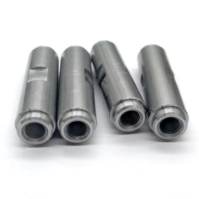 Custom CNC Machined Carbon Steel Threaded Blind Hole Sleeve