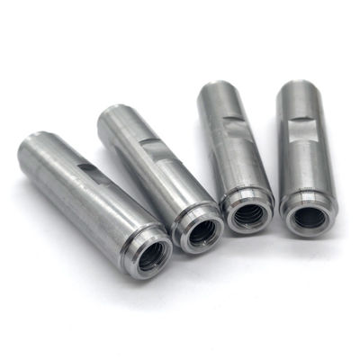 Custom CNC Machined Carbon Steel Threaded Blind Hole Sleeve