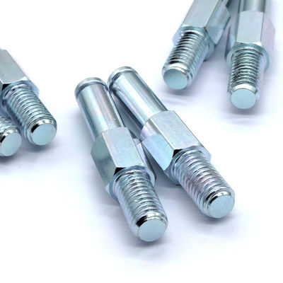 Zinc - Plated Hex Head Shoulder Bolts, Precision Locating Pin Shoulder Screws, Mechanical Fastening Connectors