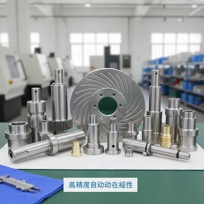 High Precision CNC Turning Parts with 300mm Max Diameter for Custom Auto Components