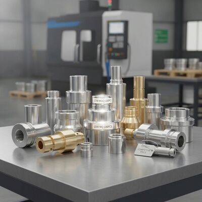 5-Axis CNC Machined Aluminum Valve Body Housing Hydraulic Parts Component