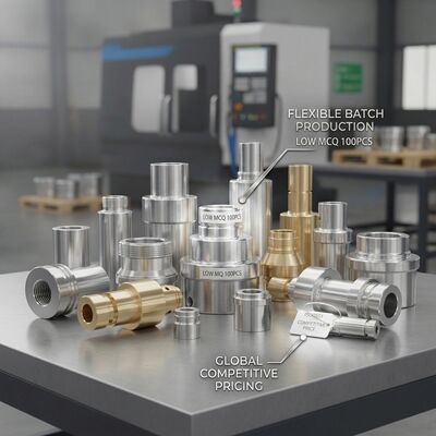 5-Axis CNC Machined Aluminum Valve Body Housing Hydraulic Parts Component