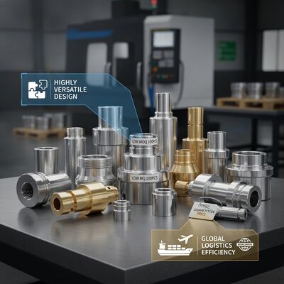 Shaft Collar Set Screw Clamp Style CNC Machined Aluminum Parts Component