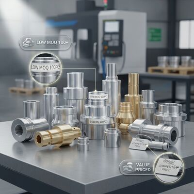 Coupling Hub Flexible Shaft Connector CNC Machined Aluminum Parts Assembly