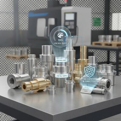 Implant Trial CNC Machined Aluminum Orthopedic Component Medical Prototype Parts Assembly