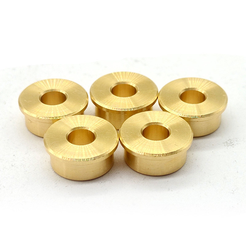 Corrosion Resistance CNC Brass Parts Polished Customized Brass CNC Parts Gold