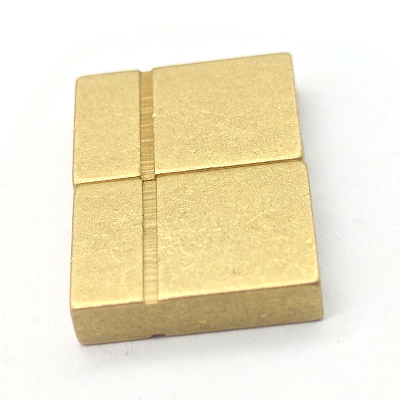 Terminal Brass Copper China Factory Terminal Brass Block For Socket Brass Junction Terminal,square Hole Terminal Block Wire Terminal Box Customized Cnc Machining