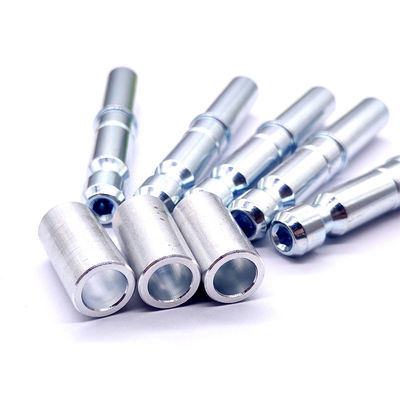 OEM Precision Aluminum Bushing and Steel Pin | Custom Machining Non-Standard Metal Components with Surface Finishing