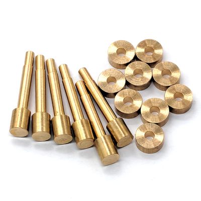 Custom CNC Machining Brass Pin Rods – Precision Turned Copper Parts for Industrial Applications